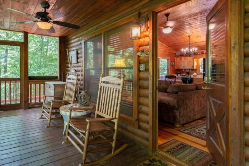 Mountain Spirit Cabin - Fireplace And Hot Tub Villa Blue Ridge Kültér fotó
