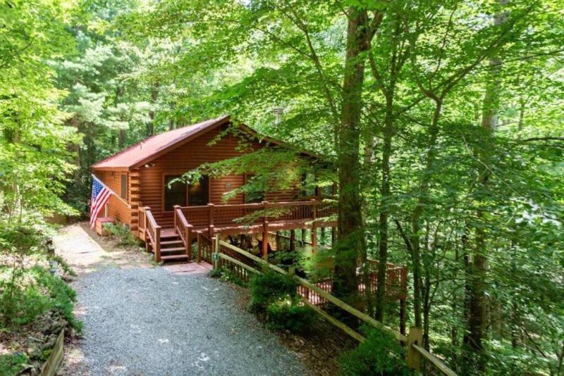 Mountain Spirit Cabin - Fireplace And Hot Tub Villa Blue Ridge Kültér fotó
